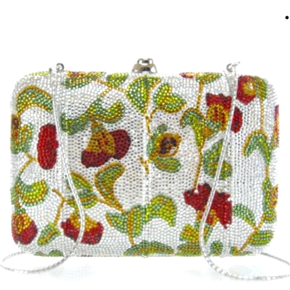 Stunning JUDITH LIEBER 🔥Crystal Minaudiere